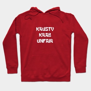 Krusty Crab Pizza Merch Hoodie